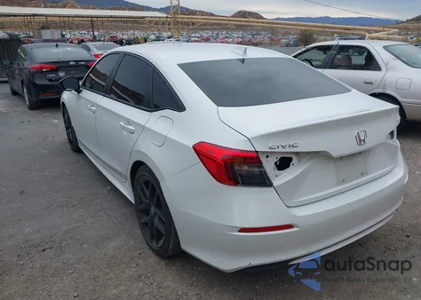 2023 Honda Civic Sport z USA, uszkodzony, nr VIN 2HGFE2F5XPH526976